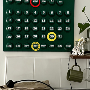 Ring-A-Date Calendar