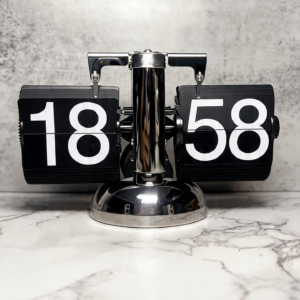 Modern Digital Flip Desk Clock with Automatic Page Turning